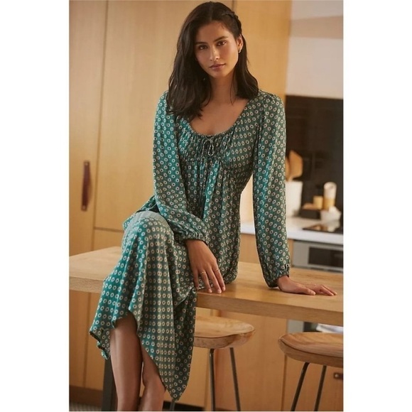 Anthropologie Dresses & Skirts - COPY - Anthropologie Adelaide Patterned Maxi Dress Medium